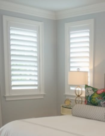 Polywood shutters with hidden tilt rods in New Brunswick